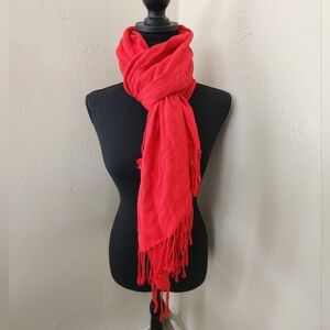 Elegant Red Scarf